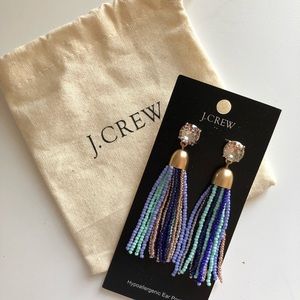 J. Crew drop earrings